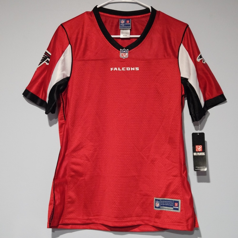 Pro Line Atlanta Falcons Women's Blank Jersey Size S Red
